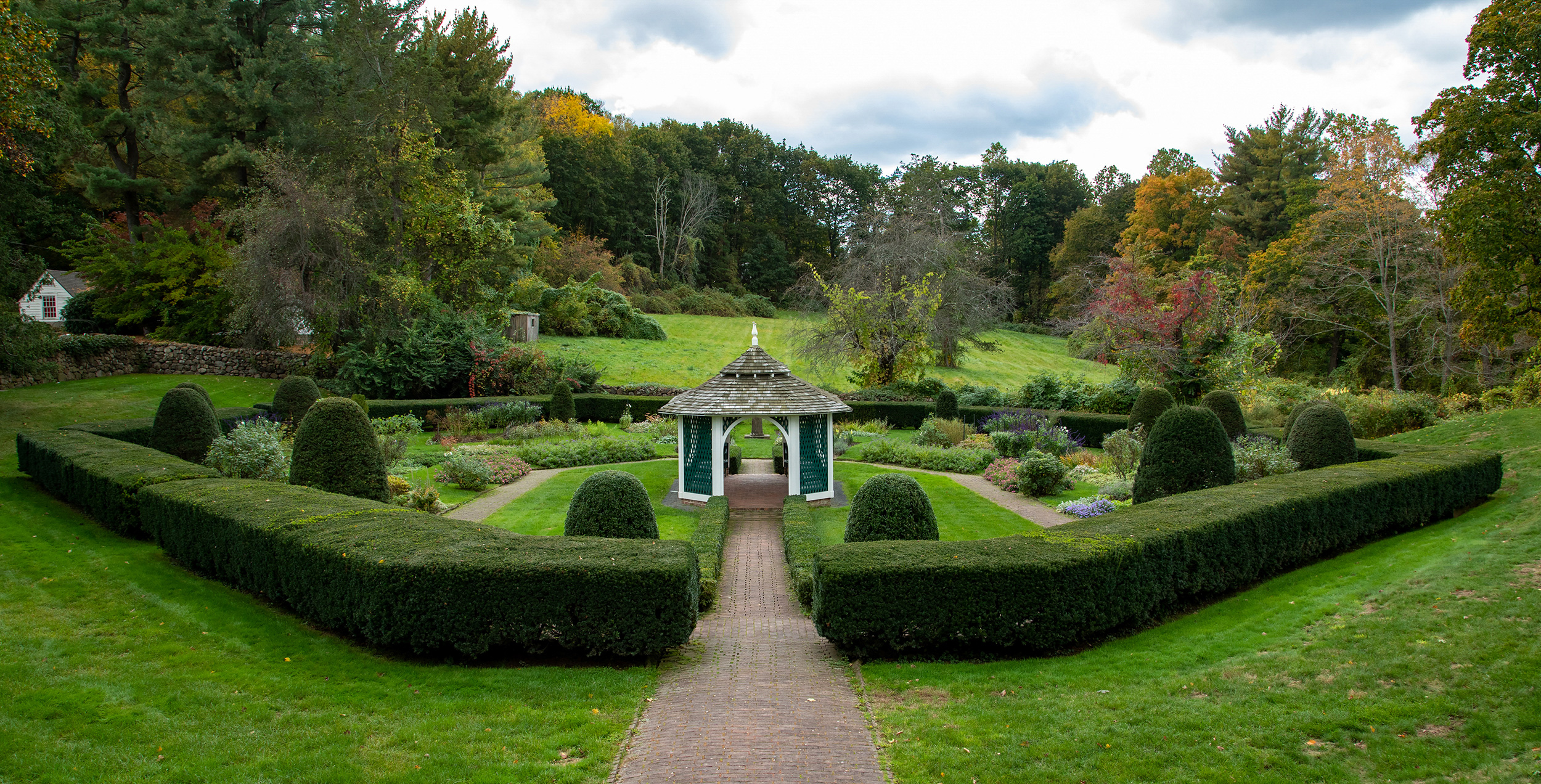 Hill-Stead Museum Beatrix Farrand Sunken Garden Caryn B Davis