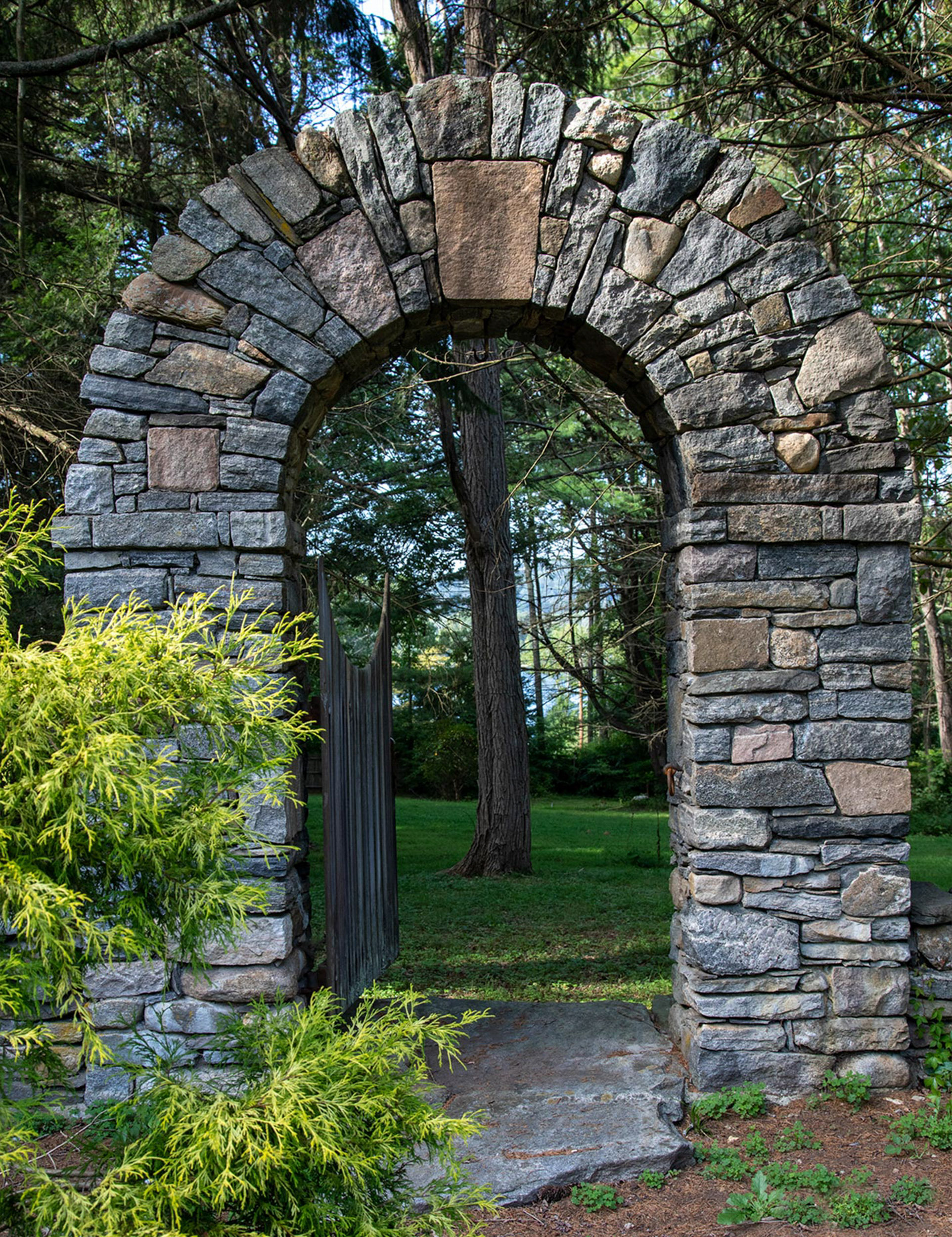Stone arch CT photographer landscape architecture Caryn B Davis