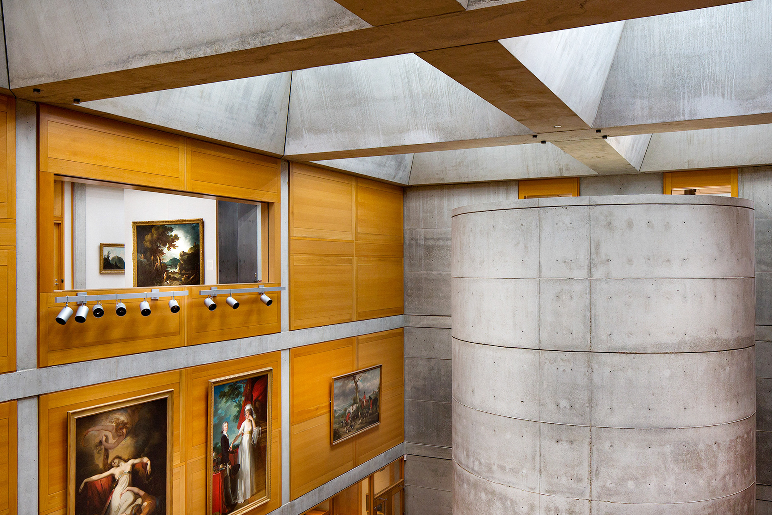 Louis I Kahn architectural photographer in New Haven Caryn B Davis