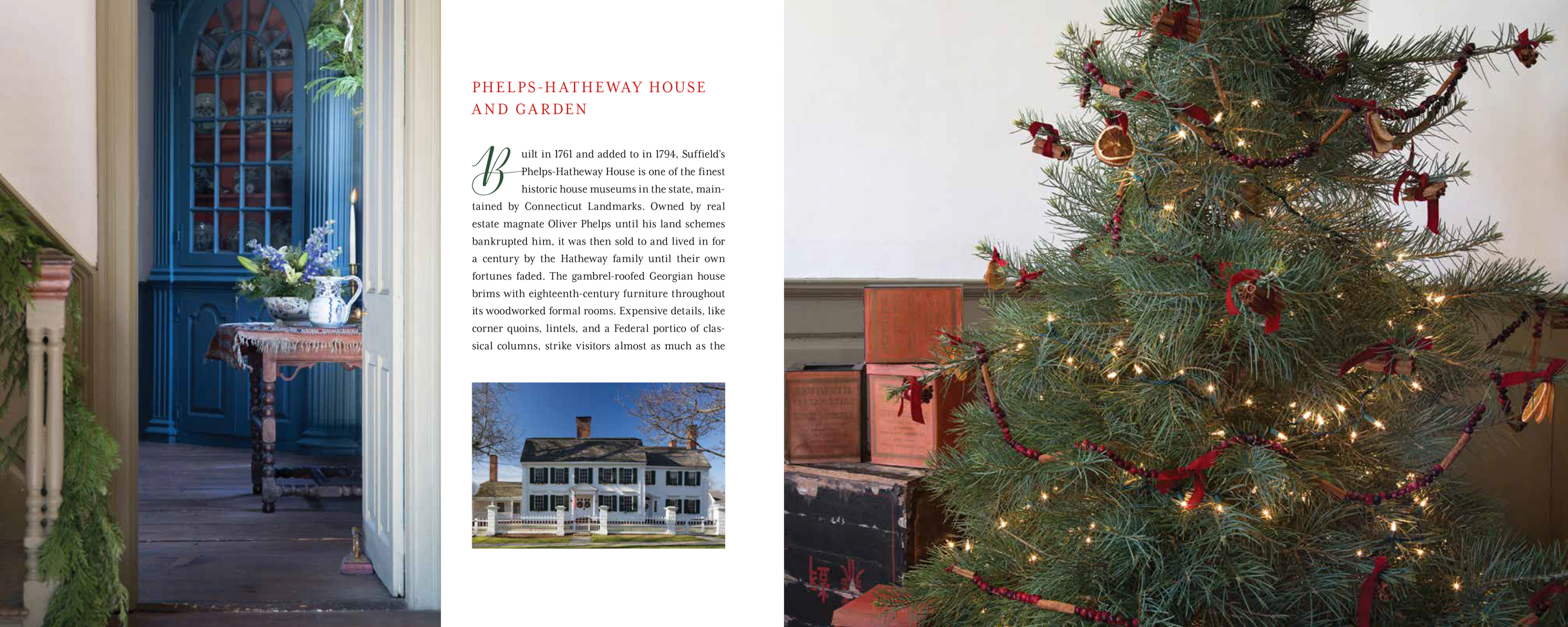 A Connecticut Christmas  Phelps Hatheway House Caryn B Davis